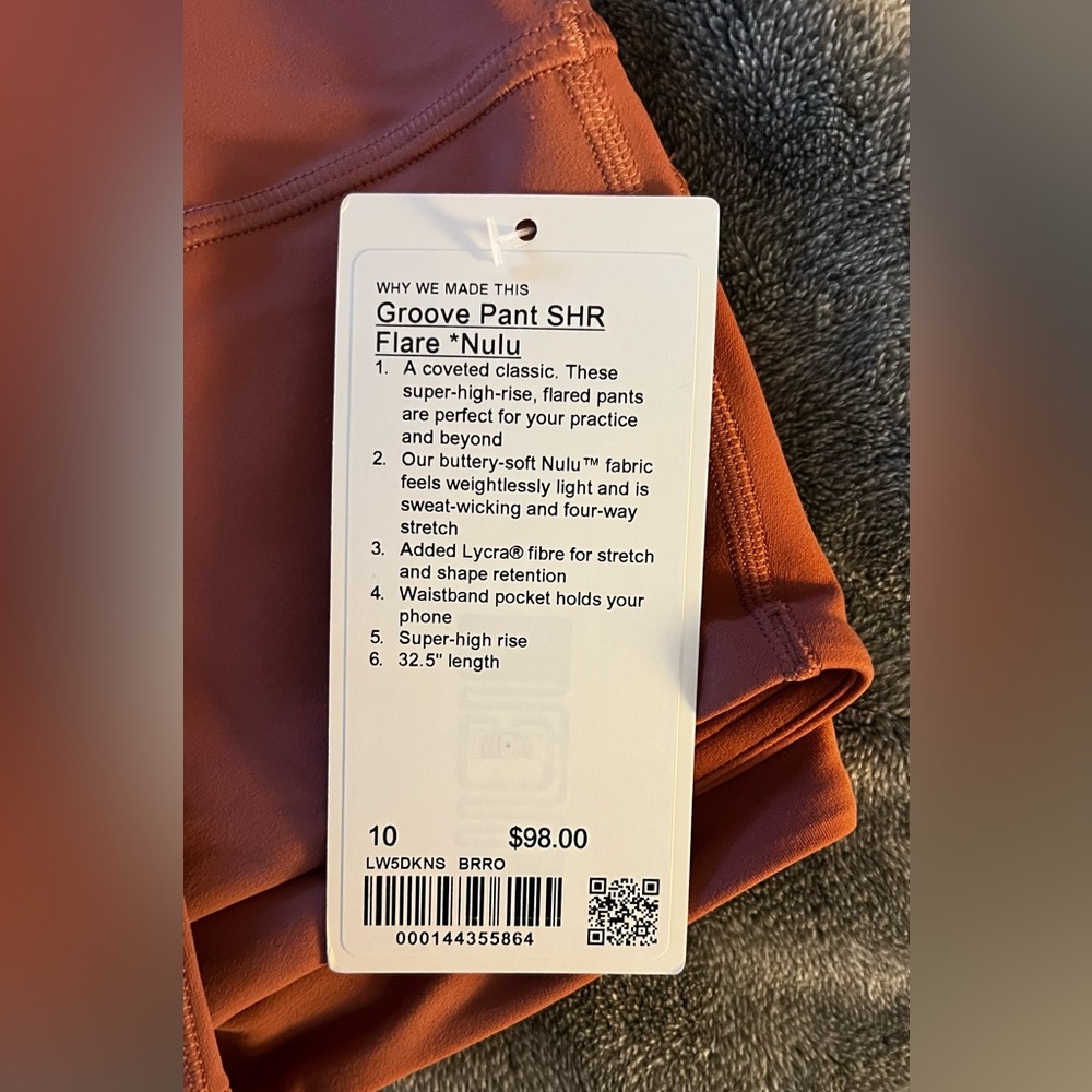 Groove Lulu Leggings NWT